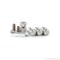 Gyford Décor Round Standoffs, Aluminum Clear Anodized SOK-8-500 - alternate 1
